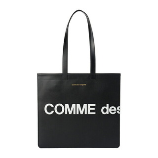 コムデギャルソン(COMME des GARCONS)の新品 コムデギャルソン COMME des GARCONS トートバッグ ヒュージ ロゴ ブラック(トートバッグ)