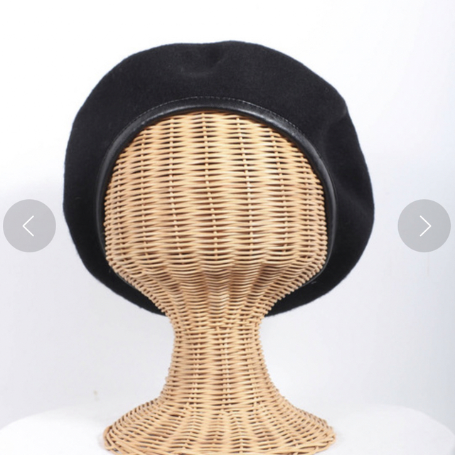 TODAYFUL(トゥデイフル)の【CANAL JEAN】ウールパイピングベレー帽 レディースの帽子(ハンチング/ベレー帽)の商品写真