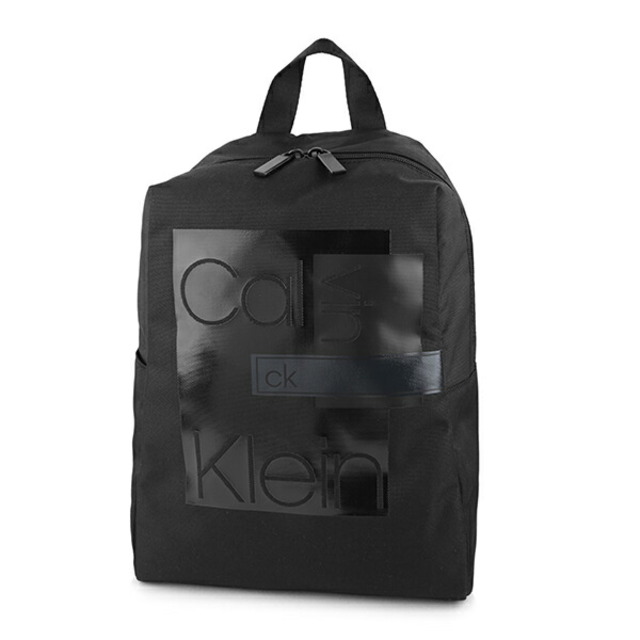 Calvin Klein(カルバンクライン)の新品 カルバン クライン CALVIN KLEIN リュックサック レイヤード ブラック メンズのバッグ(バッグパック/リュック)の商品写真