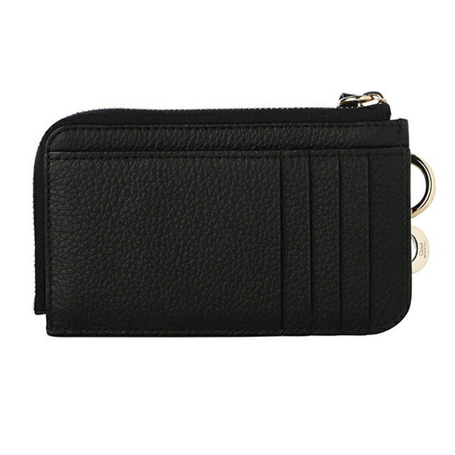 新品 クロエ Chloe カードケース アルファベット ブラック 黒 1