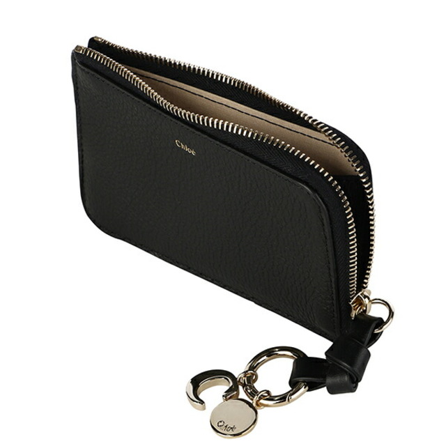 Chloe - 新品 クロエ Chloe カードケース アルファベット ブラック 黒