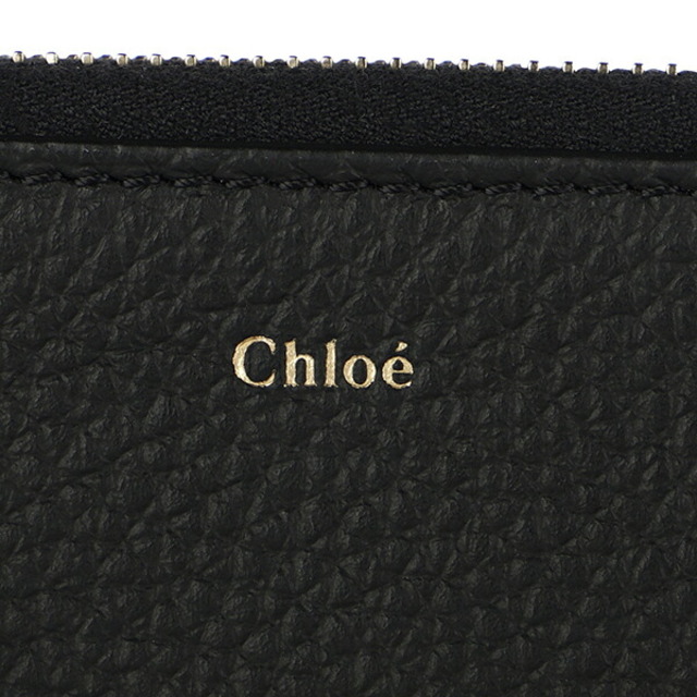 新品 クロエ Chloe カードケース アルファベット ブラック 黒 7