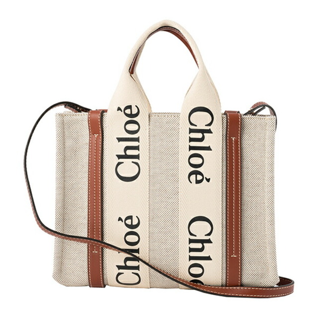 Chloe - 新品 クロエ Chloe ショルダーバッグ ウッディ オフホワイト