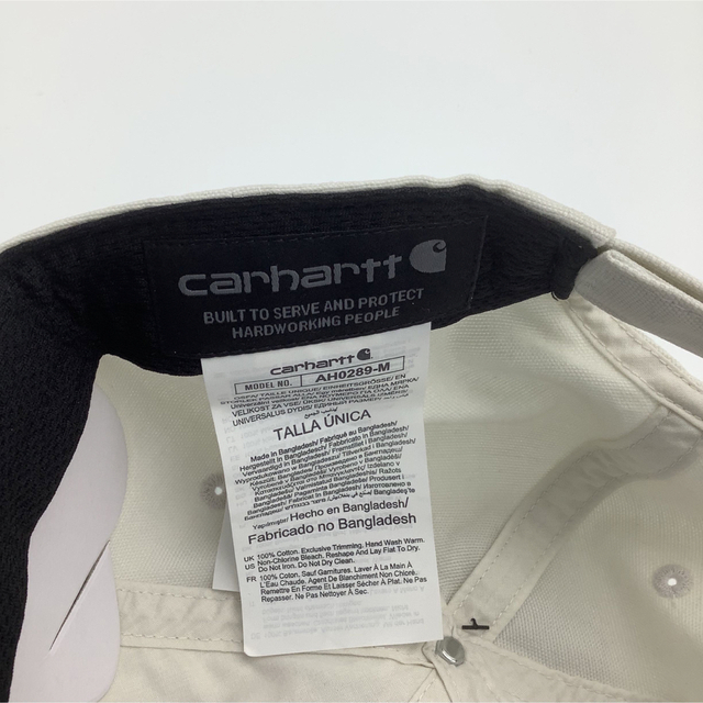 carhartt(カーハート)の新品未使用 カーハートCHARHARTT ODESSA CAP クリーム メンズの帽子(キャップ)の商品写真