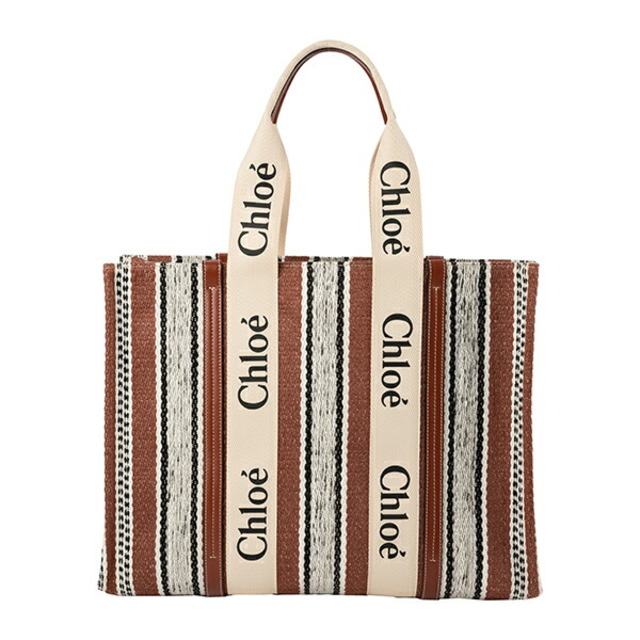 高速配送 - Chloe 新品 茶 ブラウン系 ウッディ トートバッグ Chloe