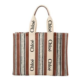 クロエ(Chloe)の新品 クロエ Chloe トートバッグ ウッディ ブラウン系 茶(トートバッグ)