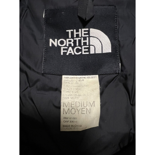 THE NORTH FACE(ザノースフェイス)の【良品】THE NORTH FACE ザ ノースフェイス ヌプシ ダウン 黒 M メンズのジャケット/アウター(ダウンジャケット)の商品写真