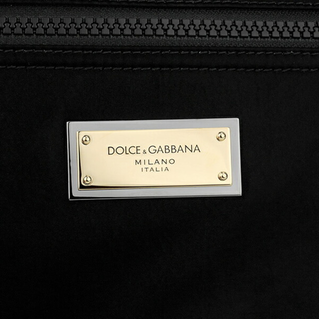 DOLCE&GABBANA(ドルチェアンドガッバーナ)の新品 ドルチェ＆ガッバーナ Dolce&Gabbana ウエストバッグ ベルトバッグ ブラック レディースのバッグ(ボディバッグ/ウエストポーチ)の商品写真