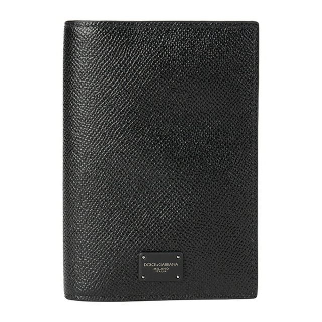 DOLCE&GABBANA(ドルチェアンドガッバーナ)の新品 ドルチェ＆ガッバーナ Dolce&Gabbana カードケース PASSPORT HOLDER ブラック メンズのファッション小物(名刺入れ/定期入れ)の商品写真