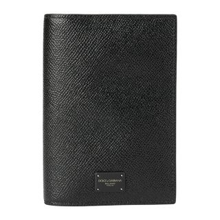 ドルチェアンドガッバーナ(DOLCE&GABBANA)の新品 ドルチェ＆ガッバーナ Dolce&Gabbana カードケース PASSPORT HOLDER ブラック(名刺入れ/定期入れ)