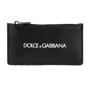 ドルチェアンドガッバーナ(DOLCE&GABBANA)の新品 ドルチェ＆ガッバーナ Dolce&Gabbana カードケース カードホルダー ブラック(名刺入れ/定期入れ)