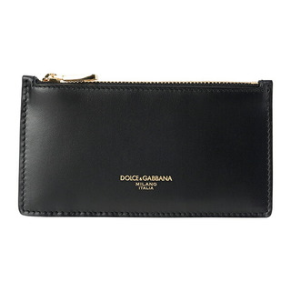 ドルチェアンドガッバーナ(DOLCE&GABBANA)の新品 ドルチェ＆ガッバーナ Dolce&Gabbana カードケース CARD HOLDER ブラック(名刺入れ/定期入れ)