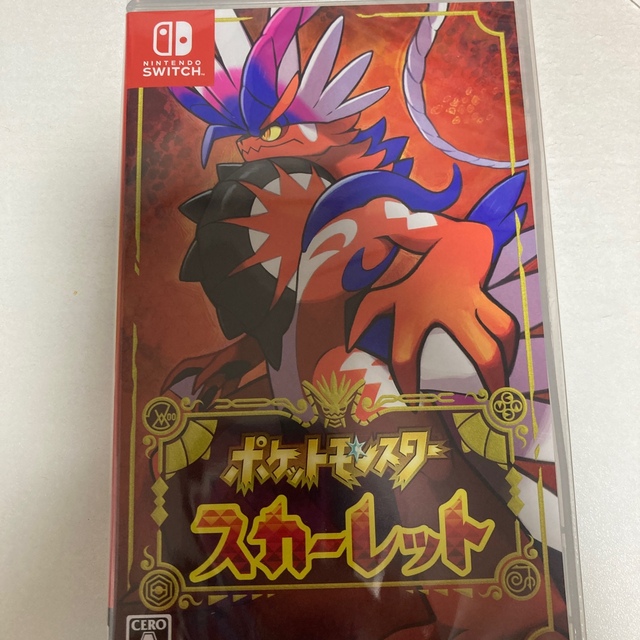 【新品未開封】ポケットモンスター スカーレット Switch