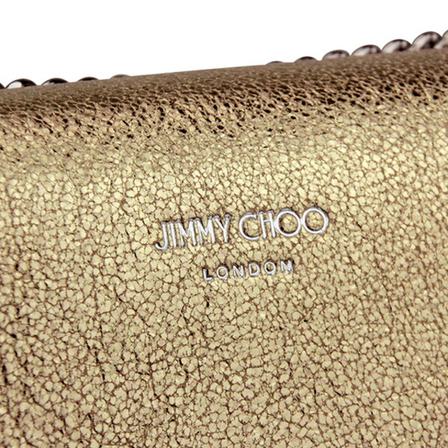 JIMMY CHOO(ジミーチュウ)の新品 ジミーチュウ JIMMY CHOO ショルダーバッグ セレーナ ゴールド レディースのバッグ(ショルダーバッグ)の商品写真