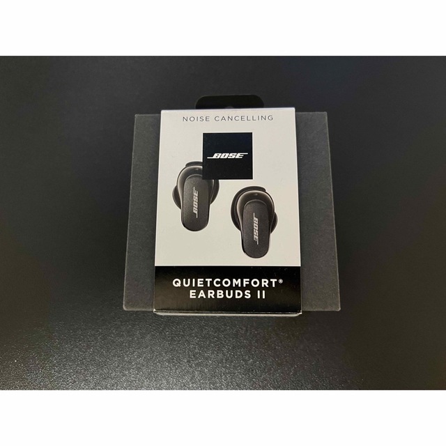 BOSE(ボーズ)のbose quietcomfort earbuds 2　ブラック スマホ/家電/カメラのオーディオ機器(ヘッドフォン/イヤフォン)の商品写真