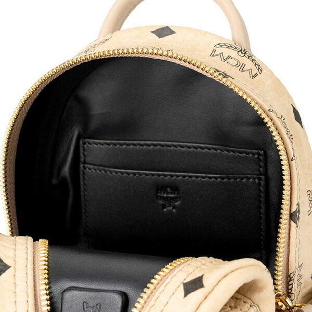 MCM - 新品 エムシーエム MCM リュックサック ビセトス ベージュ MCM - 新品 エムシーエム MCM リュックサック ビセトス ベージュ