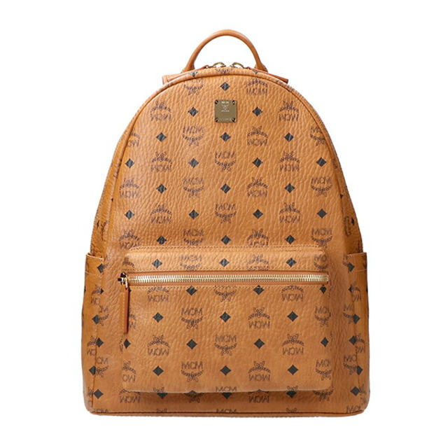 新品 エムシーエム MCM リュックサック ビセトス コニャック