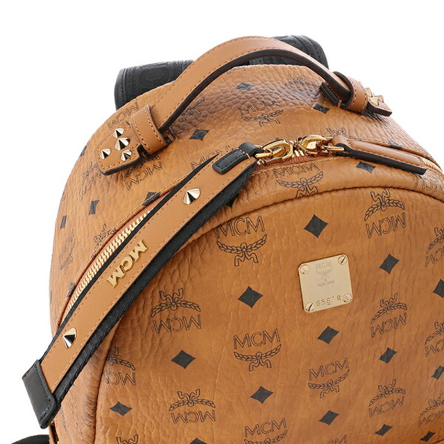 MCM(エムシーエム)の新品 エムシーエム MCM リュックサック ビセトス コニャック レディースのバッグ(リュック/バックパック)の商品写真