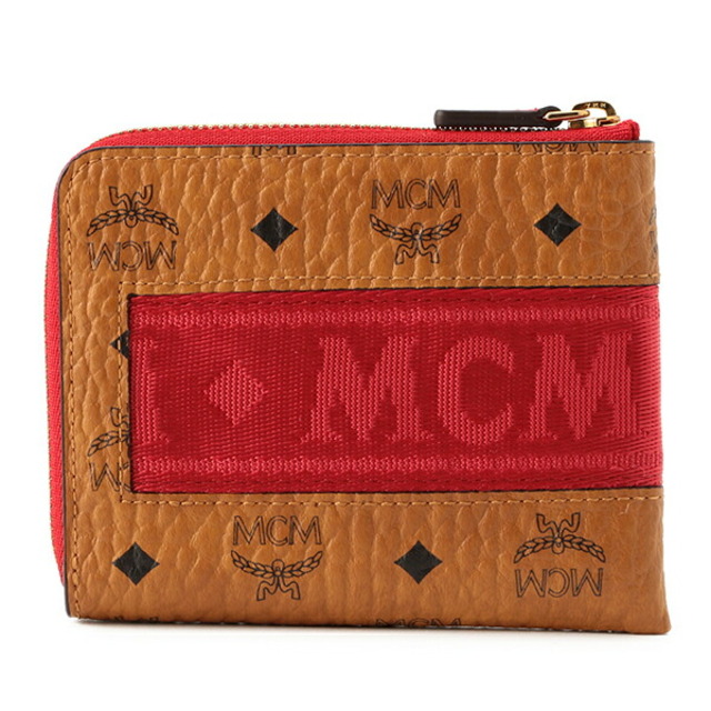 MCM(エムシーエム)の新品 エムシーエム MCM コインケース ウェビング ヴィセトス コニャック レディースのファッション小物(コインケース)の商品写真
