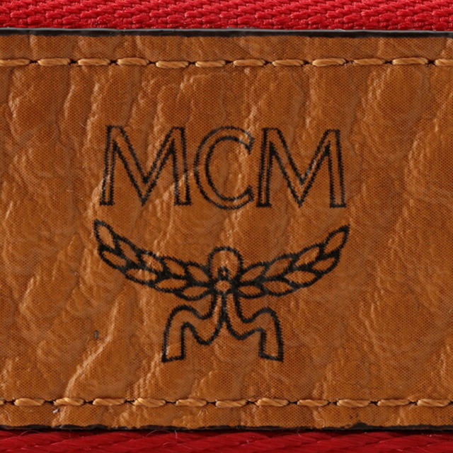 MCM(エムシーエム)の新品 エムシーエム MCM コインケース ウェビング ヴィセトス コニャック レディースのファッション小物(コインケース)の商品写真