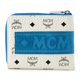 エムシーエム(MCM)の新品 エムシーエム MCM コインケース ウェビング ヴィセトス ホワイト(コインケース)