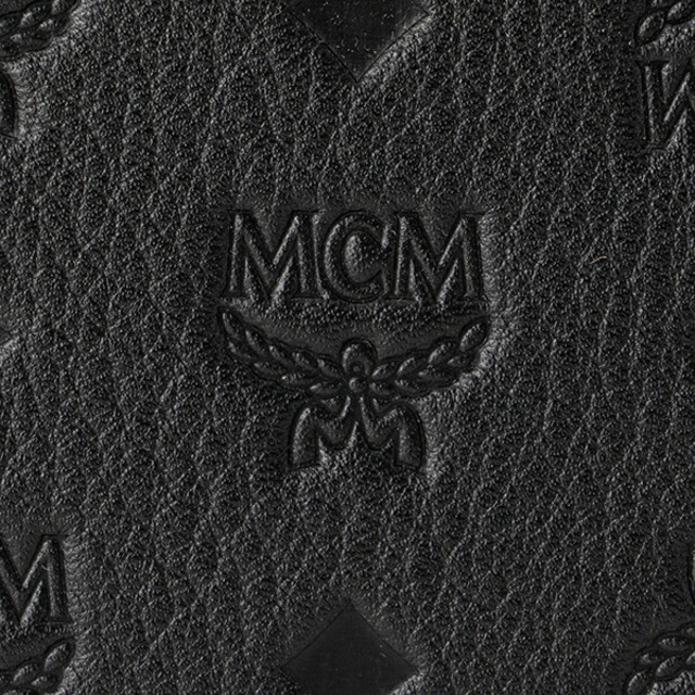 エムシーエム MCM 長財布 モノグラムレザー ブラック 黒 アウトレットの場合 レディース