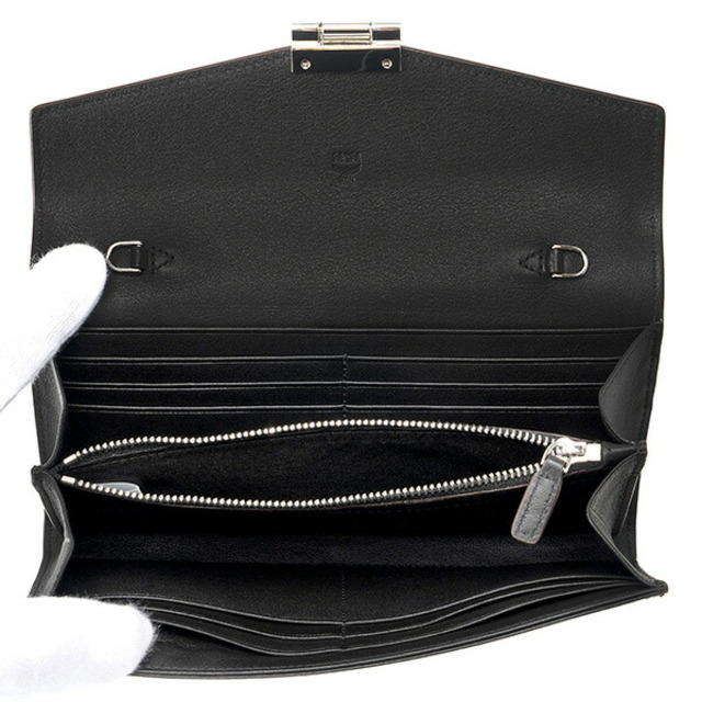 MCM - 新品 エムシーエム MCM 長財布 モノグラムレザー ブラック MCM - 新品 エムシーエム MCM 長財布 モノグラムレザー ブラック