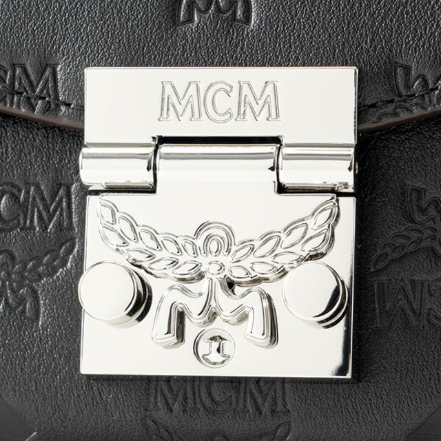 MCM - 新品 エムシーエム MCM 長財布 モノグラムレザー ブラック MCM - 新品 エムシーエム MCM 長財布 モノグラムレザー ブラック