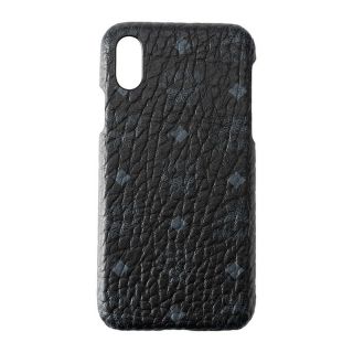 エムシーエム(MCM)の新品 エムシーエム MCM iPhoneX ケース ビセトス オリジナル ブラック(iPhoneケース)