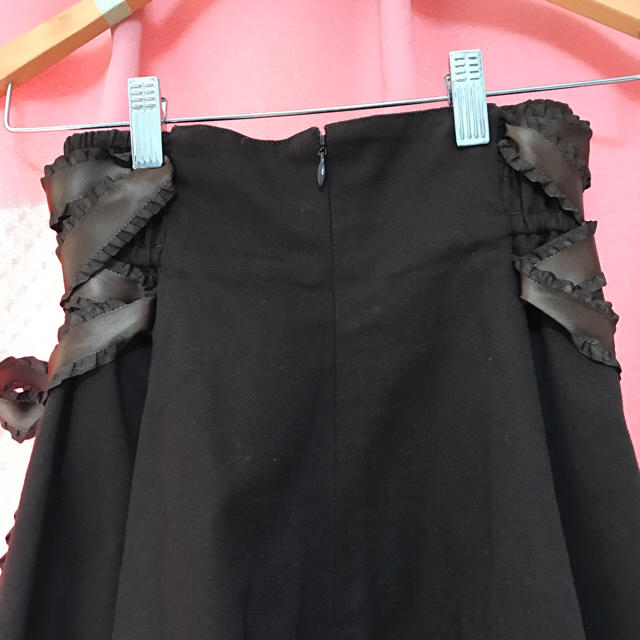 Innocent World(イノセントワールド)のサイド編み上げスカート レディースのスカート(ひざ丈スカート)の商品写真