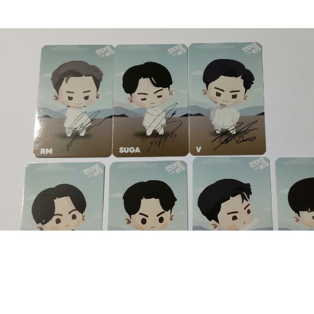 BTS in the seom PROOF Weverse 特典 トレカ 7枚
