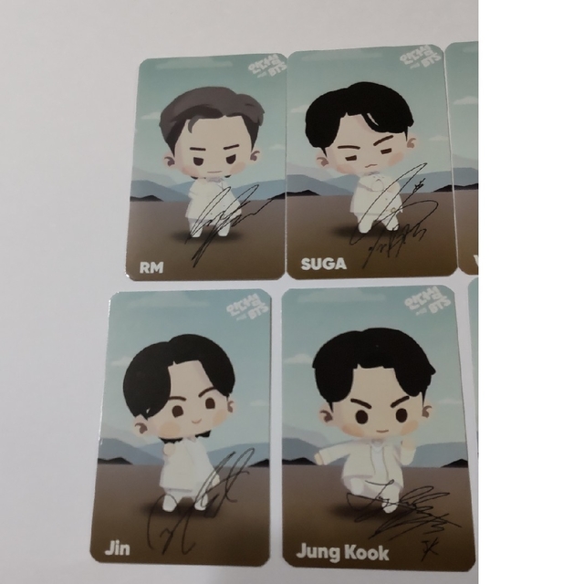 BTS in the seom PROOF Weverse 特典 トレカ 7枚 BTS✩proof✩weverse✩in the seom✩トレカ✩テヒョン✩V