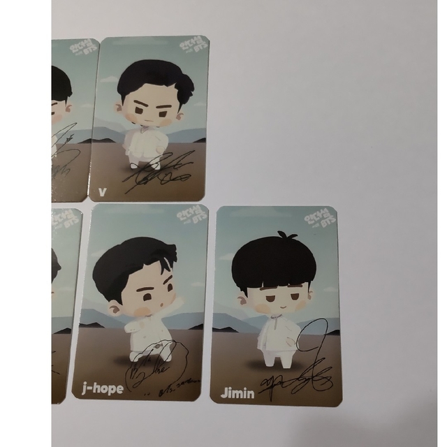 BTS in the seom PROOF Weverse 特典 トレカ 7枚 BTS✩proof✩weverse✩in the seom✩トレカ✩テヒョン✩V