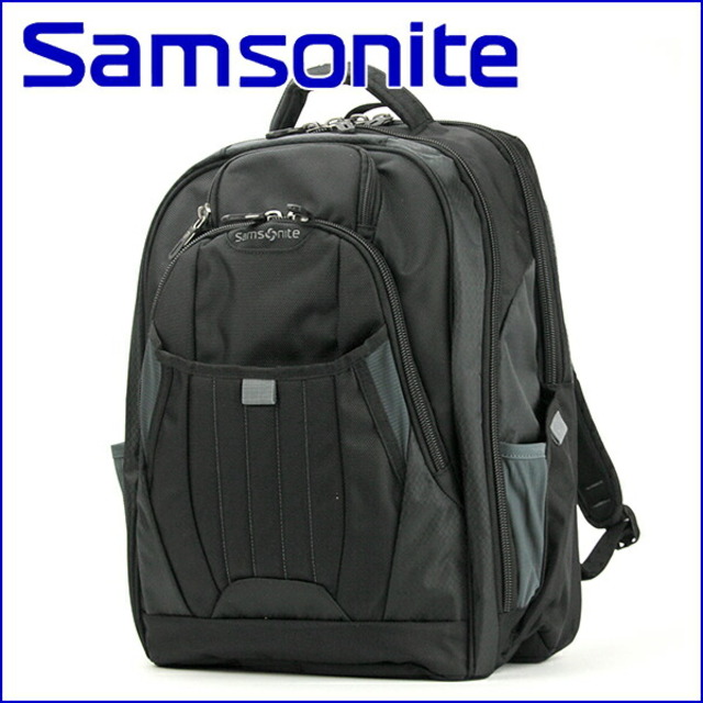 Samsonite(サムソナイト)の新品 サムソナイト Samsonite リュックサック テクトニック 2 ラップトップ ブラック メンズのバッグ(バッグパック/リュック)の商品写真