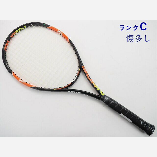 テニスラケット ウィルソン バーン 100 2015年モデル【一部グロメット割れ有り】 (G2)WILSON BURN 100 2015