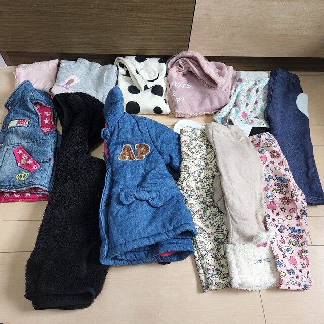 ANAP Kids(アナップキッズ)の90cmまとめ売り キッズ/ベビー/マタニティのキッズ服女の子用(90cm~)(ジャケット/上着)の商品写真