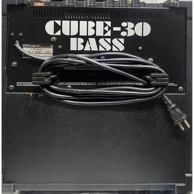 本州送料無料　ＲＯＬＡＮＤ　ベースアンプ　ＣＵＢＥ３０　ＢＡＳＳ 4