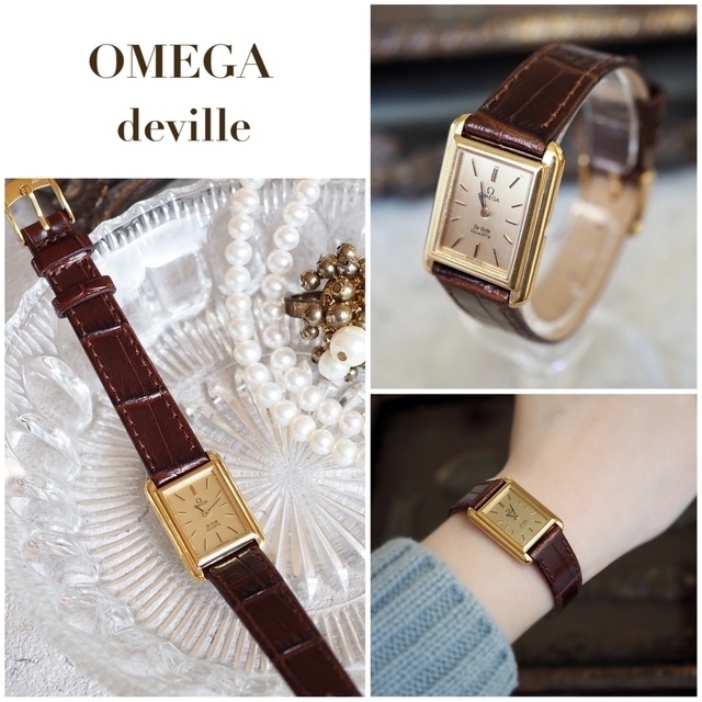 OMEGA(オメガ)のOH済✨美品✨オメガ デビル ヴィンテージ時計✨ロレックス トゥモローランド レディースのファッション小物(腕時計)の商品写真