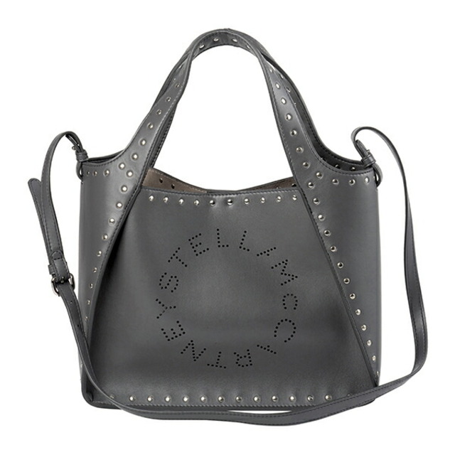 Stella McCartney(ステラマッカートニー)の新品 ステラ マッカートニー STELLA McCARTNEY トートバッグ エコソフト ロゴスタッズ レディースのバッグ(トートバッグ)の商品写真