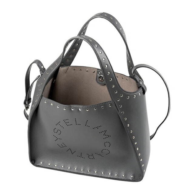 Stella McCartney(ステラマッカートニー)の新品 ステラ マッカートニー STELLA McCARTNEY トートバッグ エコソフト ロゴスタッズ レディースのバッグ(トートバッグ)の商品写真