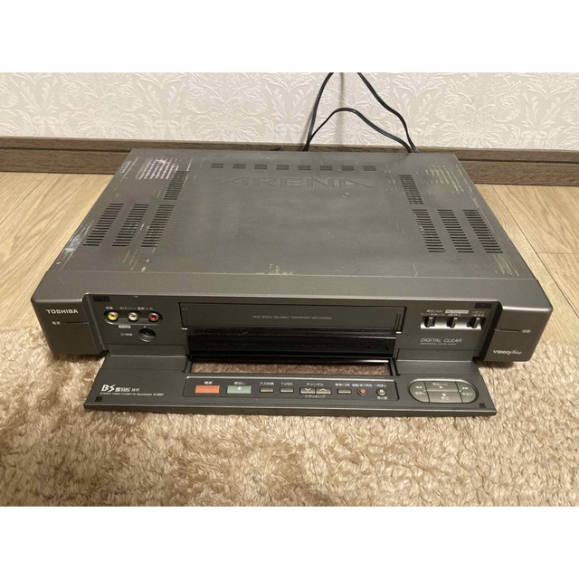 東芝 - 東芝 S-VHS A-BS1 ARENA ビデオデッキ 動作確認済の通販 東芝 - 東芝 S-VHS A-BS1 ARENA ビデオデッキ 動作確認済の通販