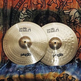 軽量 Paiste Sound Formula  Hihat 14インチ(シンバル)