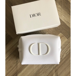Christian Dior - ディオール　ポーチ　ホワイト