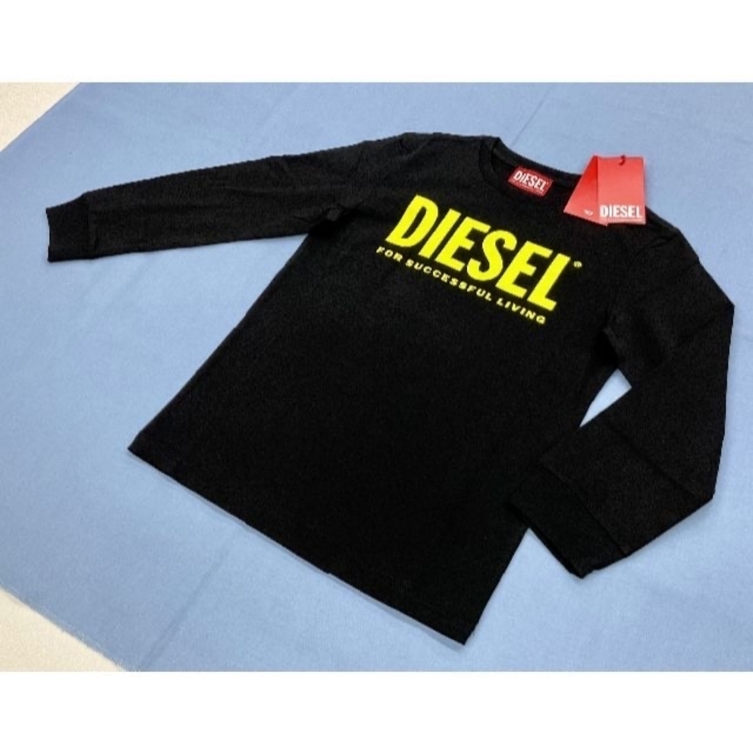 DIESEL(ディーゼル)のディーゼル　キッズ　長袖Tシャツ1322　サイズ10Y　ロゴ　新品　00J4Y0 キッズ/ベビー/マタニティのキッズ服男の子用(90cm~)(Tシャツ/カットソー)の商品写真