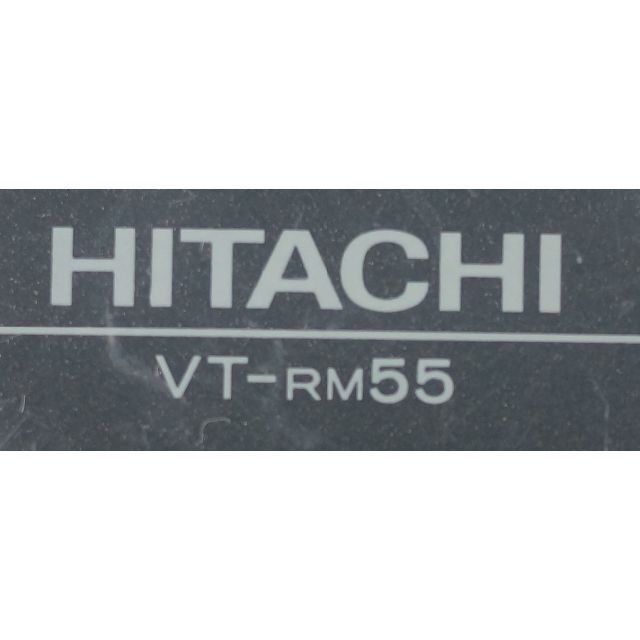 日立(ヒタチ)の日立 HITACHI ビデオデッキ リモコン VT-RM55 ( #3630 ) スマホ/家電/カメラのテレビ/映像機器(その他)の商品写真