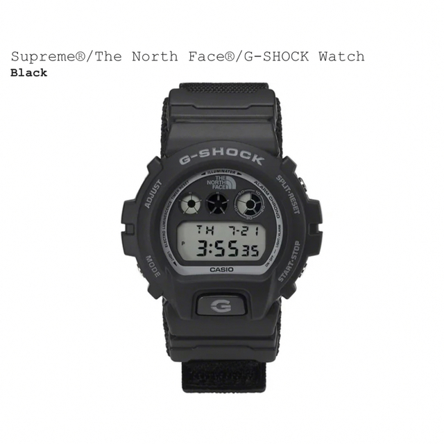 【新品送料込】【白】Supreme The North FaceG-Shock8