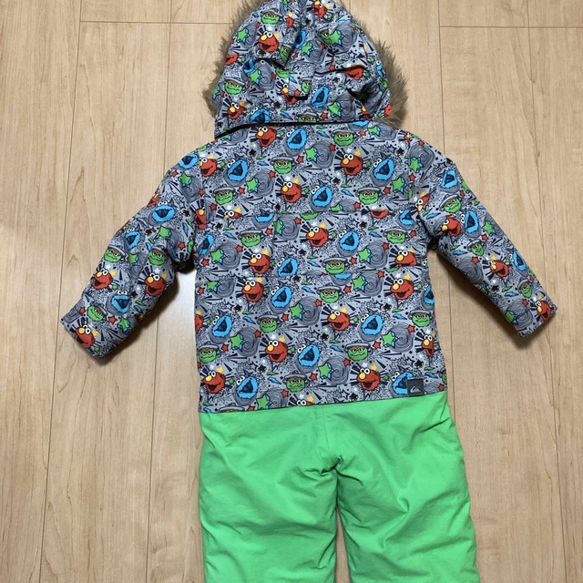【12月スーパーSALE 15%OFF】 Quiksilver スキーウェア スキー 限定コラボ 120セサミストリート 6-7歳 スキー