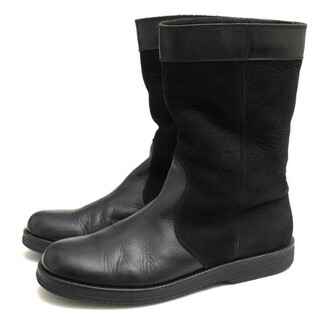 ワイズ(Y's)のワイズ／Y's エンジニアブーツ シューズ 靴 レディース 女性 女性用レザー 革 本革 ブラック 黒 (ブーツ)