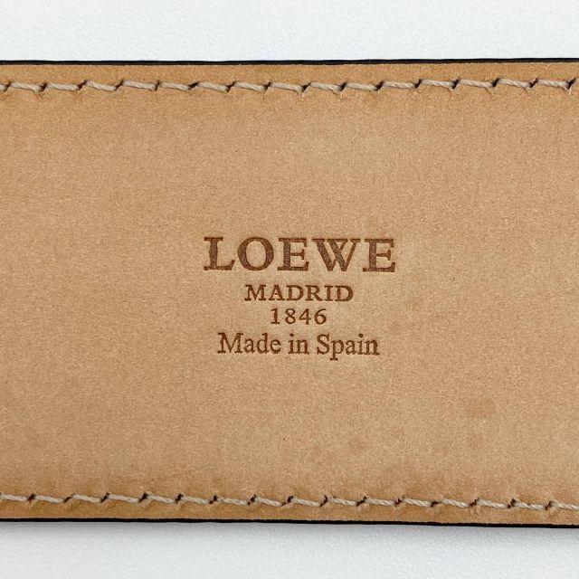 LOEWE - 【極美品・80㎝】ロエベ LOEWE メンズ ベルト レザー 本革