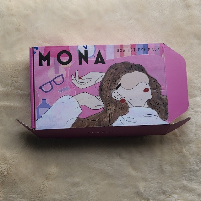 Mona　ホットアイマスク コスメ/美容のコスメ/美容 その他(その他)の商品写真